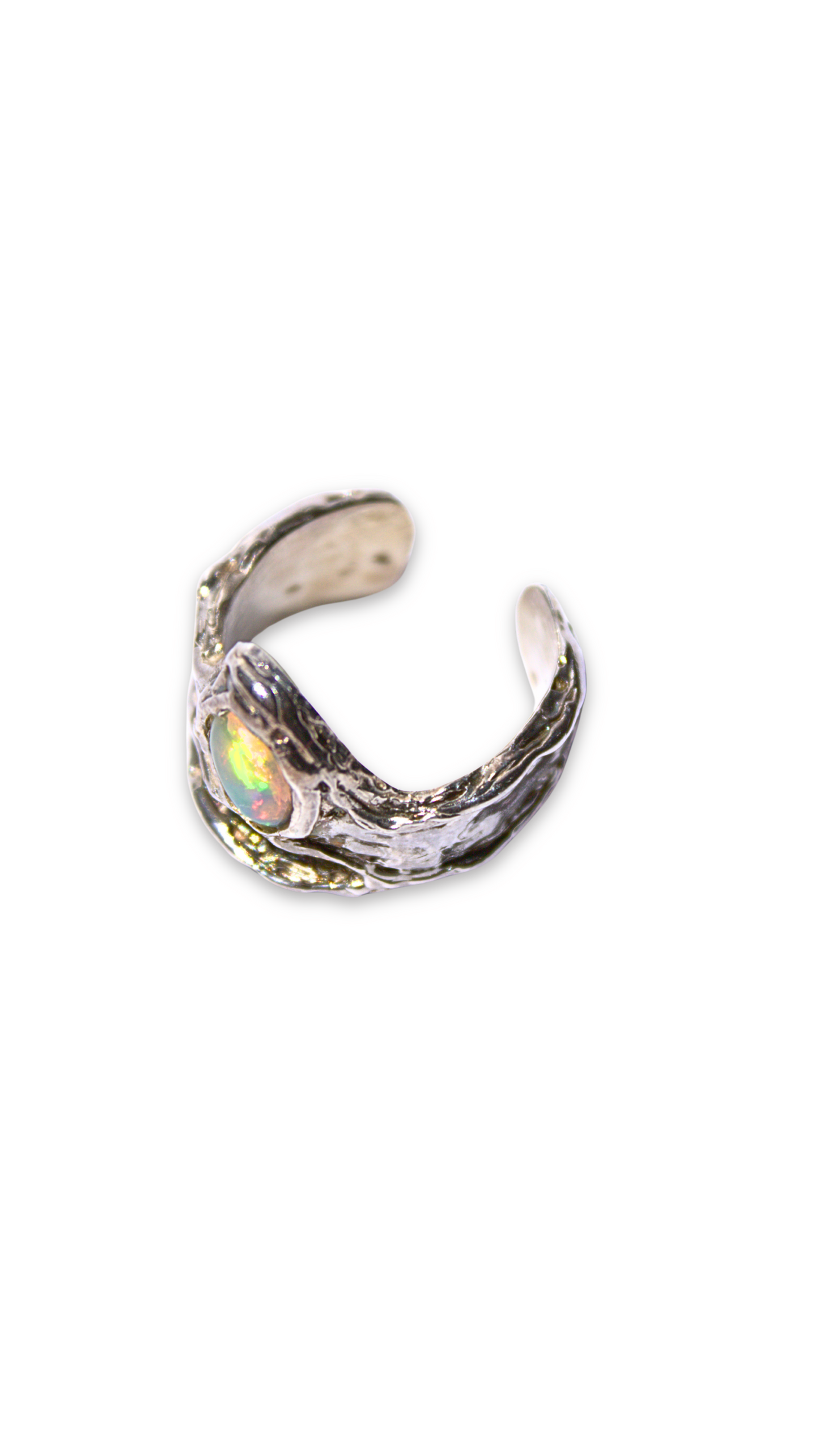 Anillo Ópalo irregular