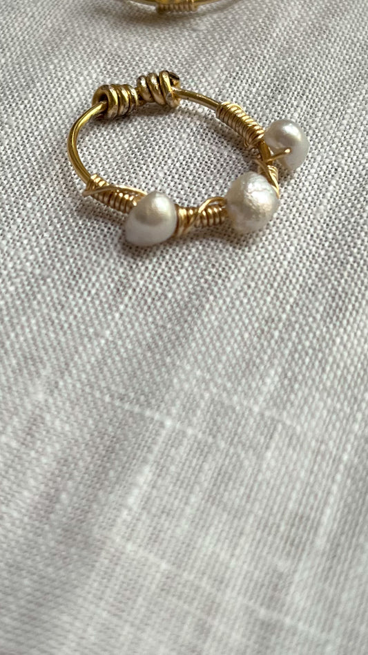 Anillo Clio chunky