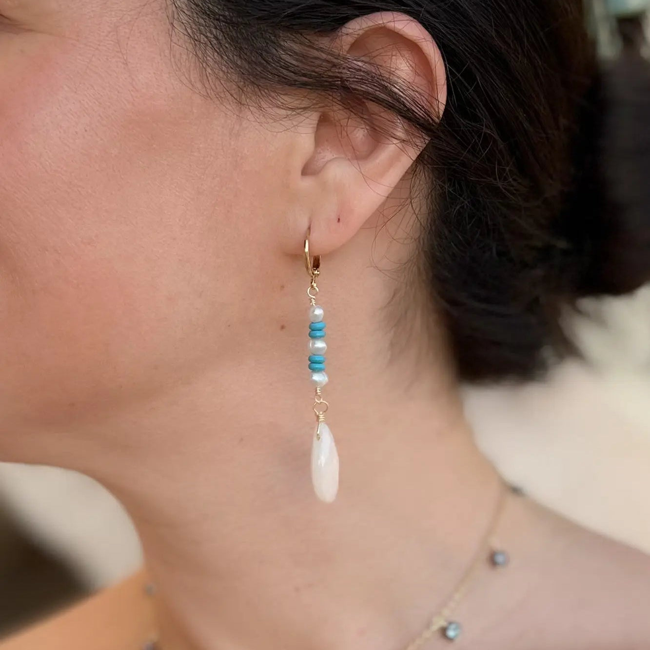 Joyería mexicana Aretes Azura
