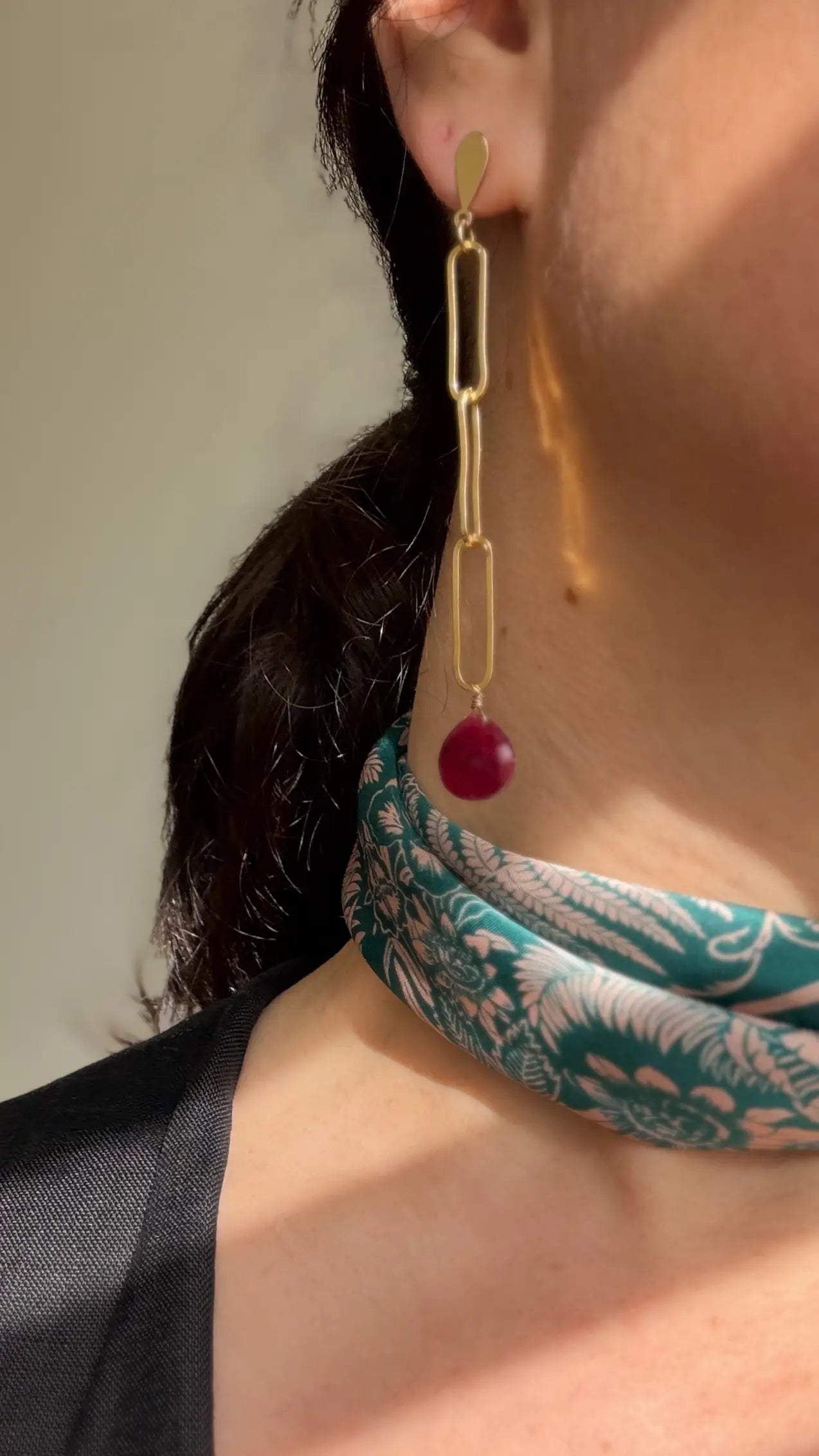 Aretes Shashira Artesanales hechos a mano
