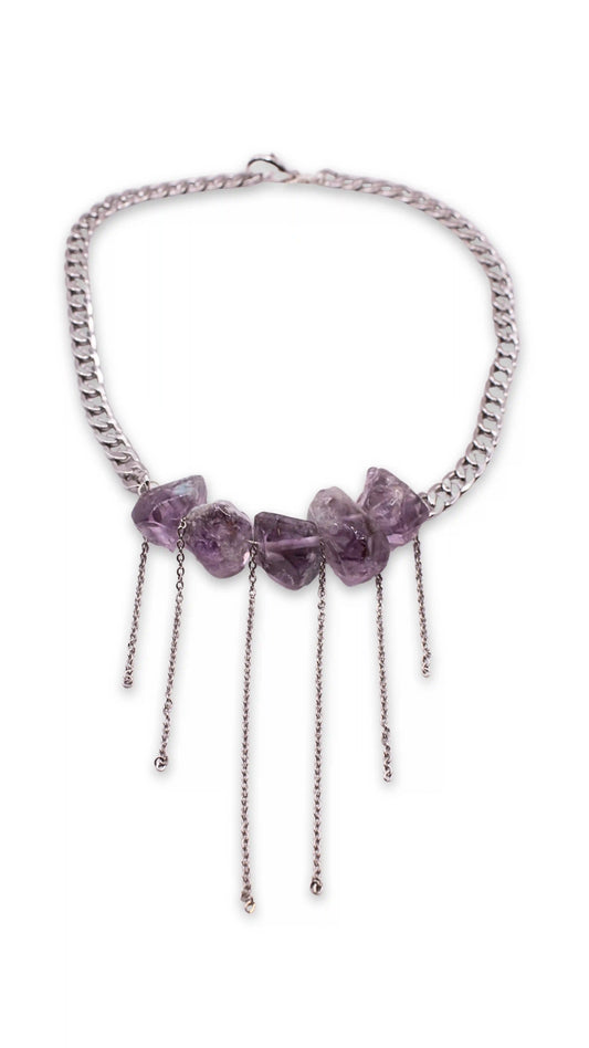 Collar con ágata