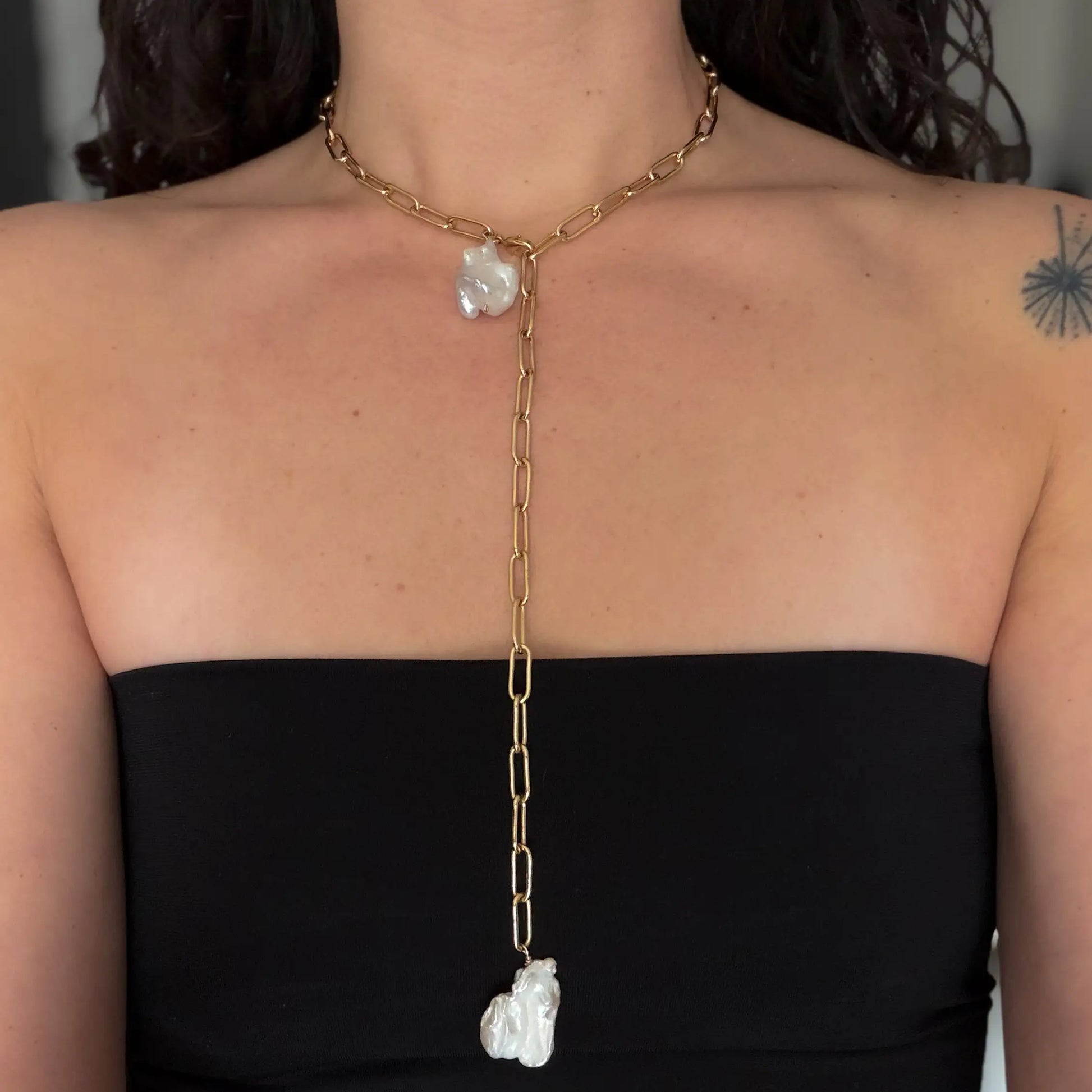 Collar Galatea perlas