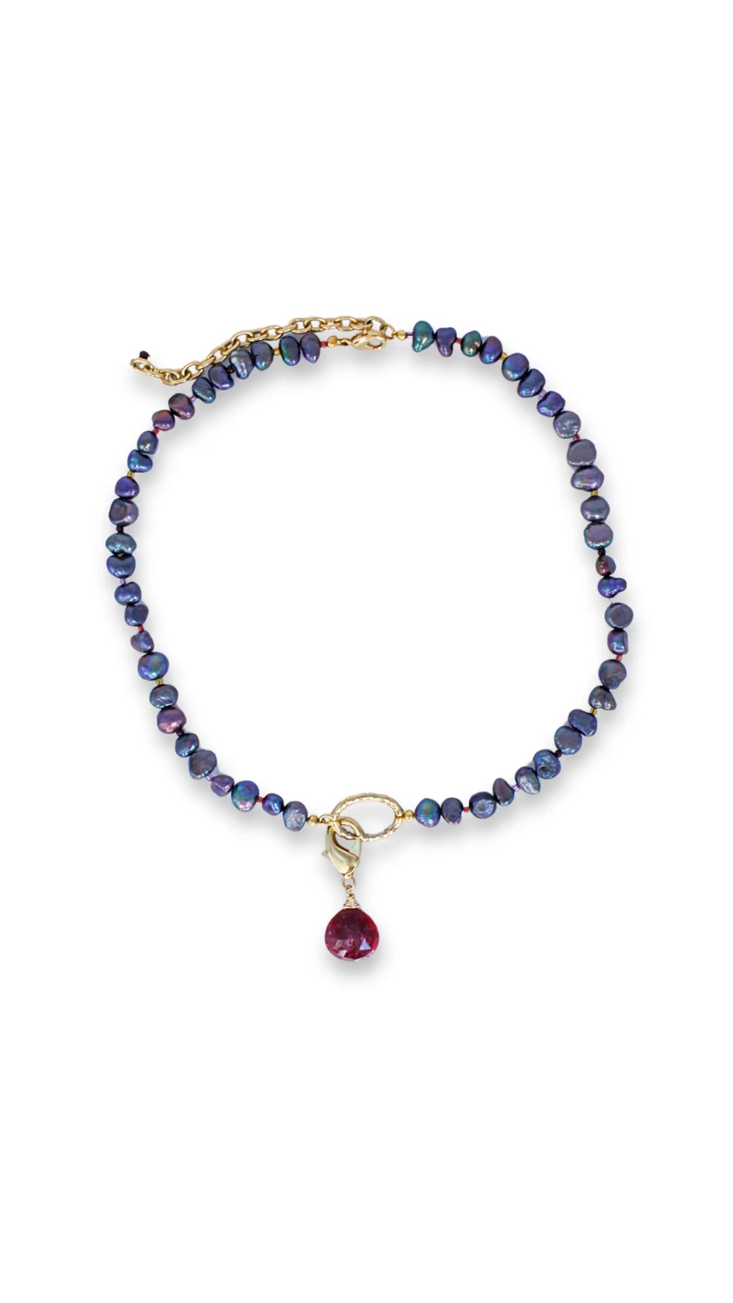 Collar con dije removible