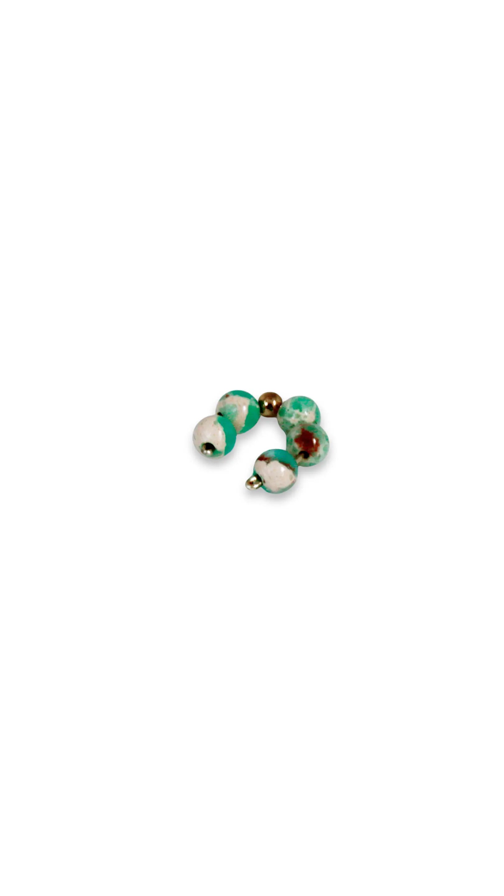 Aretes Enso joyería artesanal