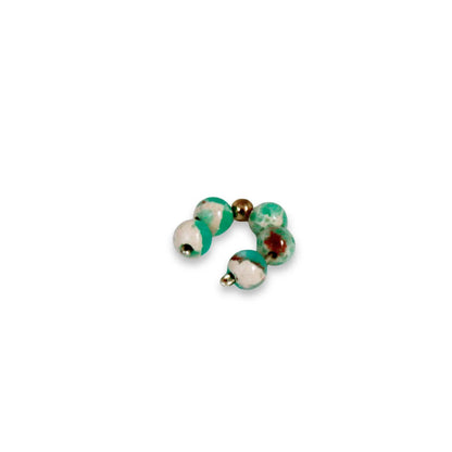 Aretes Enso joyería artesanal
