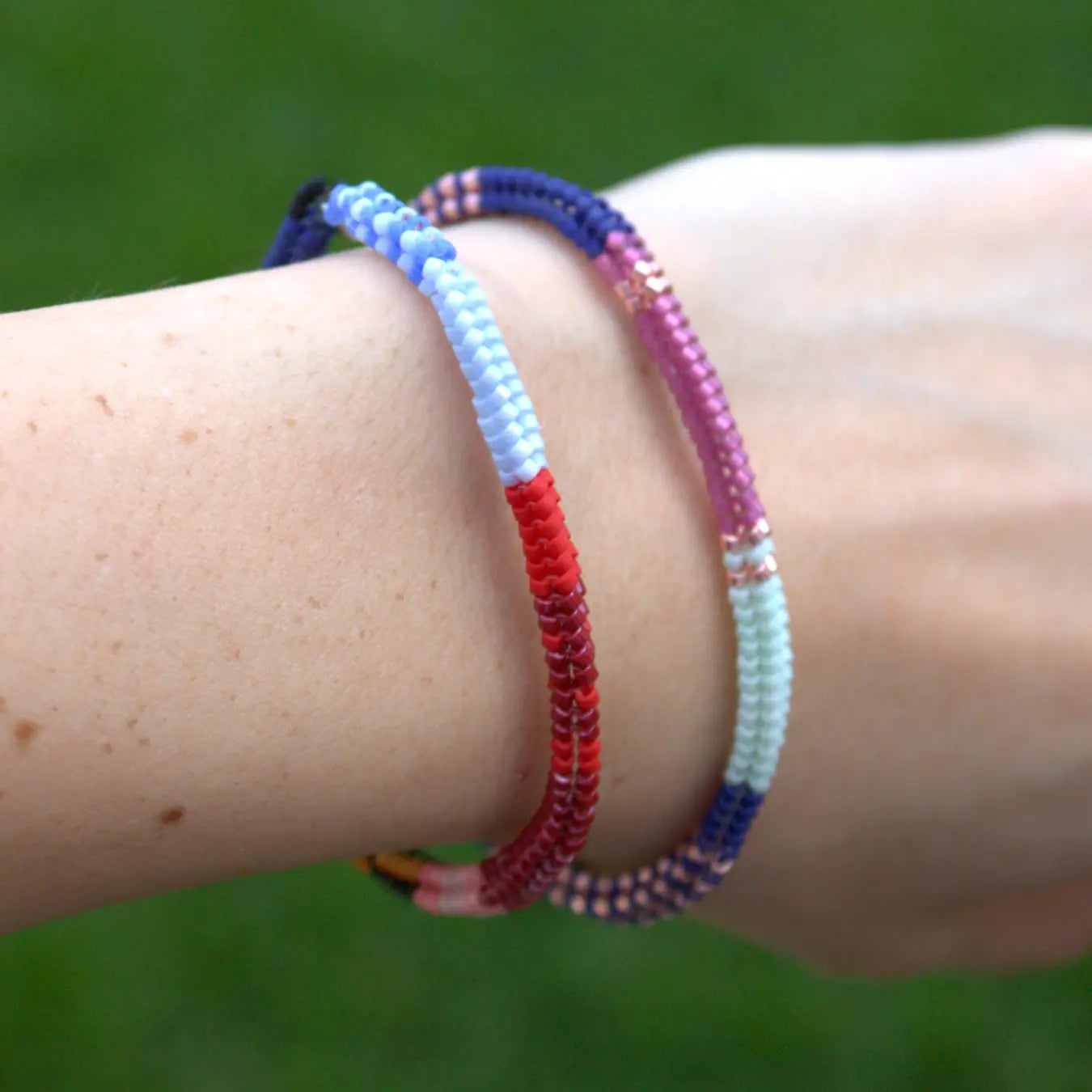 pulsera de cristal japonés