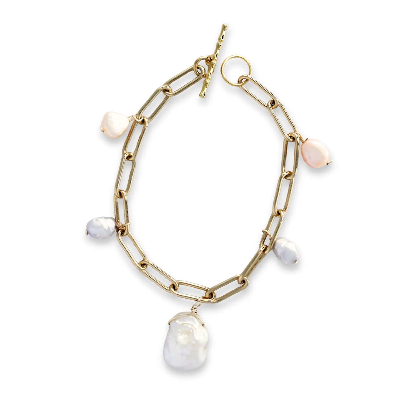 Pulsera Amaris con perlas naturales